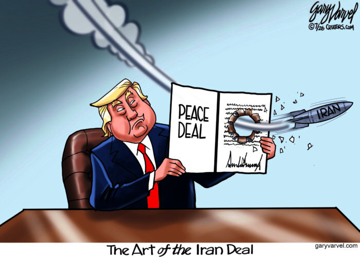 Cartoon commentary